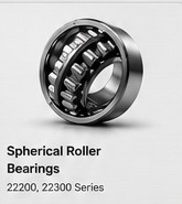 Spherical roller bearings
